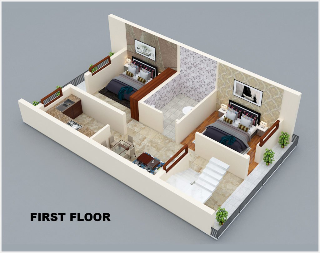 VIEW 01 FIRST FLOOR
